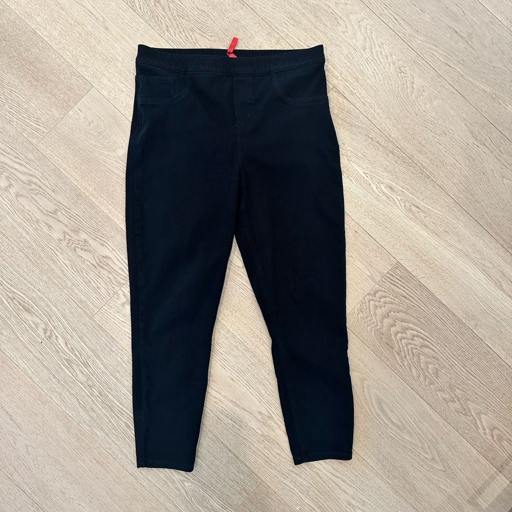 SPANX Jean-ish black leggings
